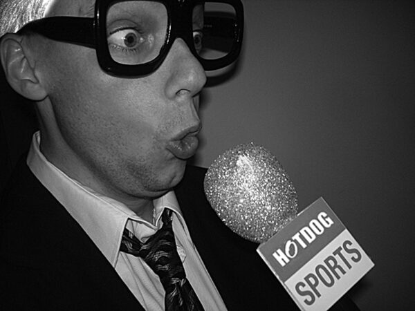 thumbnail image 2 of Harry Caray Sportscaster Halloween Costume ID Badge & Press Pass – Holy Cow! 2 of 5