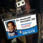 Heathcliff Huxtable Bill Cosby Name Tag ID