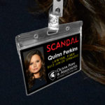 Quinn Perkins - Scandal Pope & Associates Name Badge ID Card
